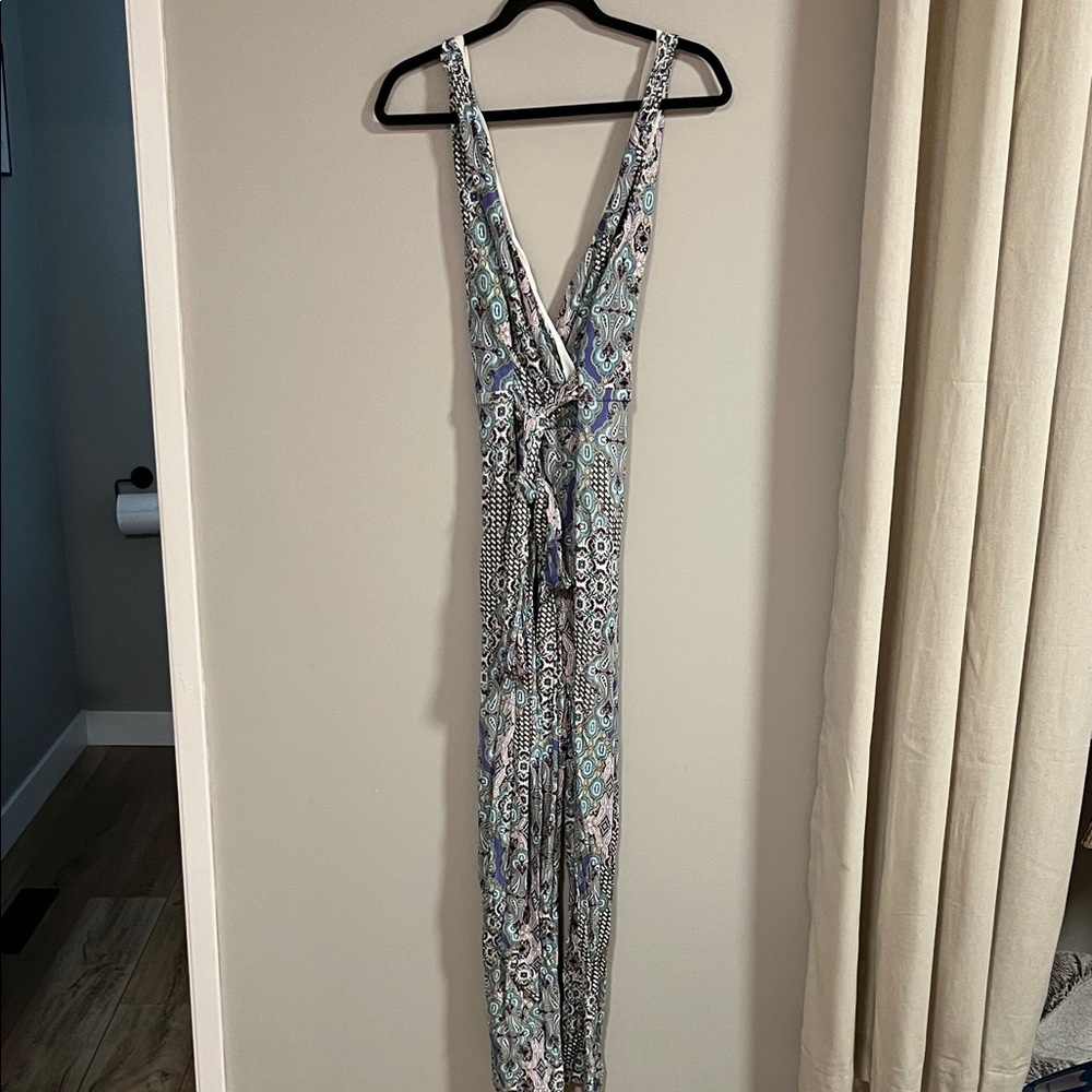 Anthropologie elevenses Multicolor Patterned Jumpsuit